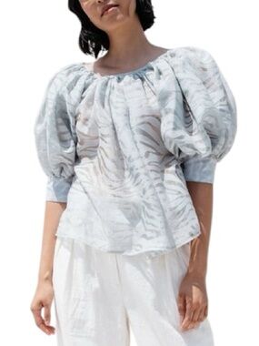 NIKKI CHASIN Women’s Juli Puff Sleeve Top